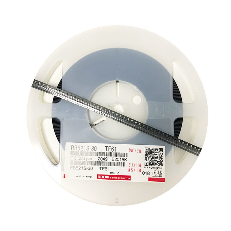 RB521S-30 Diode Triode Schottky Barrier Rectifier 0.2A 2-Pin SOD-523 30V 200MA 35 Volt EMD2